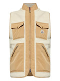 Moncler Karakai fleece-panel gilet