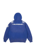 Supreme logo-patch jersey hoodie